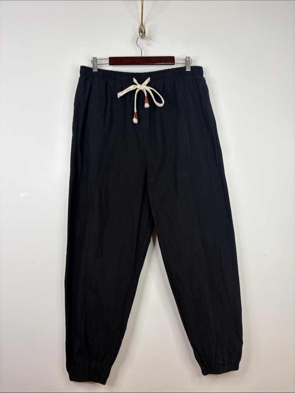 New Kidoriman Pants Mens XXL Black Cotton Relaxed Fit Jogger Japan Streetwear
